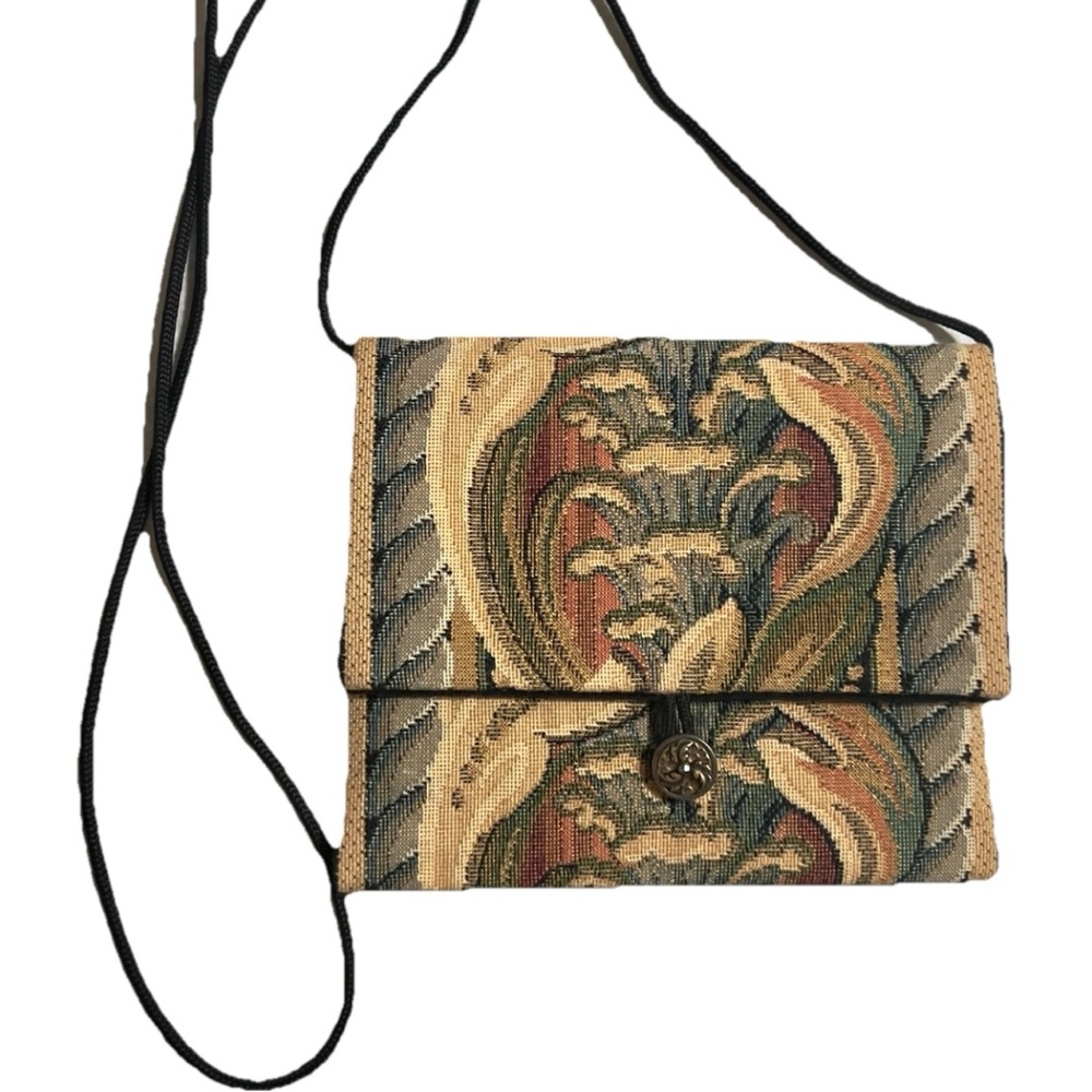 Lined Tapestry Mini Shoulder Bag Made in Colorado